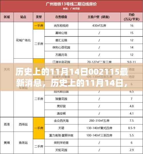 历史上的11月14日深度回顾，重大事件与最新消息一览