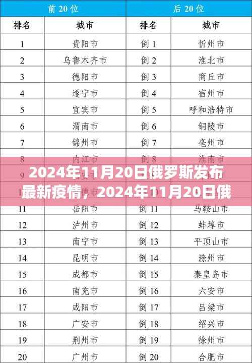 俄罗斯最新疫情动态,全面分析与应对策略(2024年11月20日版)