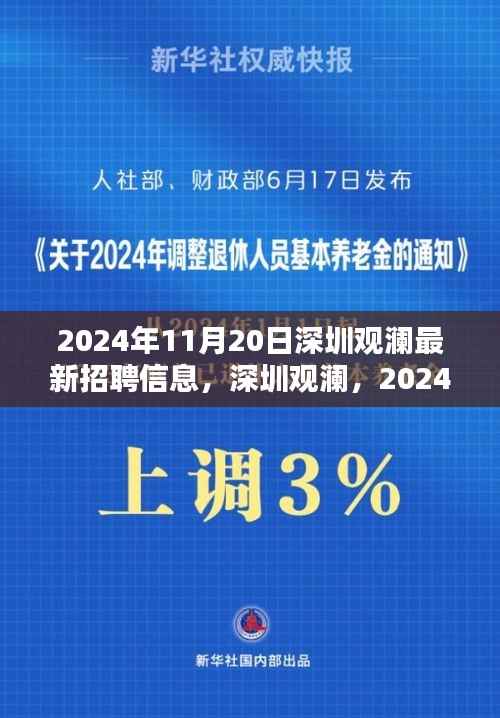 深圳观澜招聘热潮来袭,新机遇照亮未来