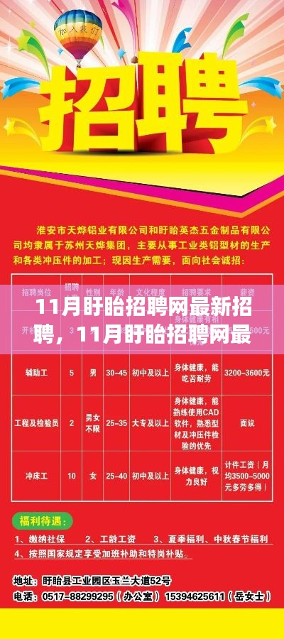 11月盱眙招聘网最新招聘现象,机遇与挑战并存