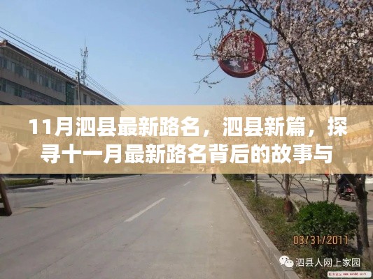 泗县新篇,探寻十一月最新路名背后的故事与变迁之路