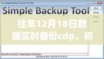 往年12月18日数据实时备份CDP操作指南,初学者与进阶用户全攻略