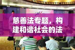 慈善法专题,构建和谐社会的法律基石支柱