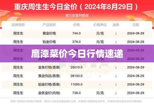 鹰潭菜价今日行情速递